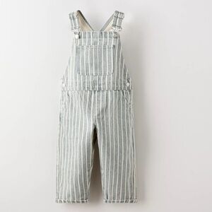 ZARA long striped overalls size 5